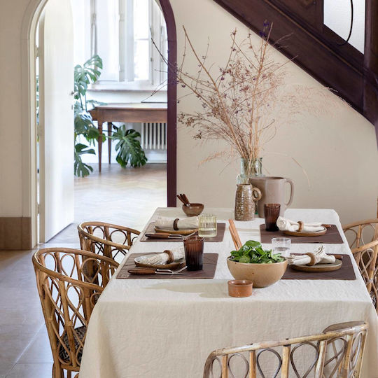 Finesse Τραπεζομάντηλο Ivory 150x250εκ.