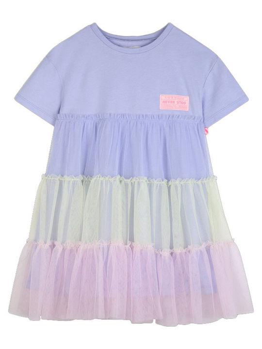 Girls Dress Short Sleeve Multicolour