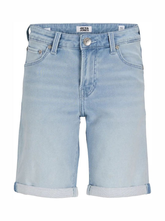 Pantaloni Scurți/Bermude Denim Jjirick Jjicon Albastru Deschis