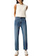 High Rise Women's Jean Pants in Mom Fit