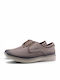 Leder Herren Freizeitschuhe Grau