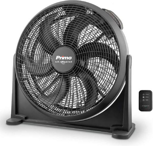 Primo A2070R Box Fan 90W Fan Diameter 50.8cm With Remote Control Black