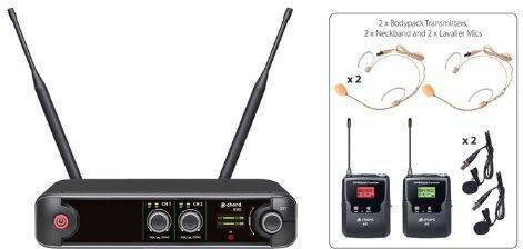Chord XU2-B Wireless Headset Microphone Set