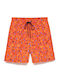 Herren-Bademode Kurze Hosen Orange