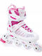 Raven Inline Einstellbare Roller Rosa Kinder
