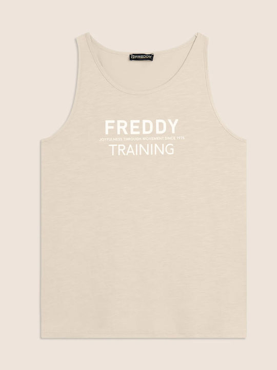Freddy Дамска Блуза Памучна Бежова