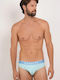 Men's Slip Turquoise Printed
