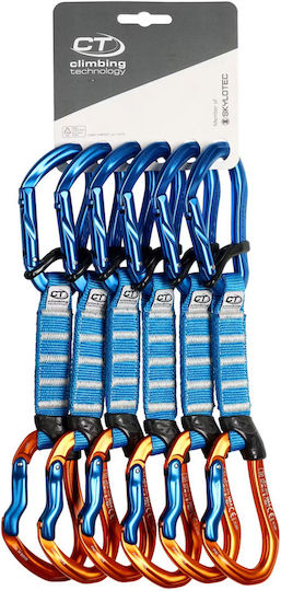 Climbing Technology Skylotec Morfo Set Ul Pro 12 Cm Climbing Quickdraws 6-pack Blue Orange