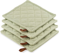 Finesse Fabric Green Pot Holder