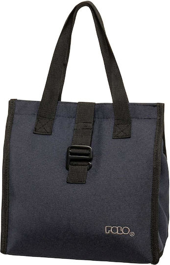 Polo School Insulated Lunch Bag Handheld 6l Blue 22x16x25cm