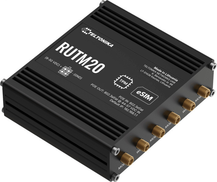 Teltonika RUTM20 Ασύρματο Router με 2 Θύρες