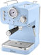 Espressor 1100W Presiune 15 Bar Albastru ZLN2861