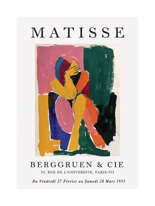 Poster Matisse Woman Covering Her Face Art305 21cm X 30cm