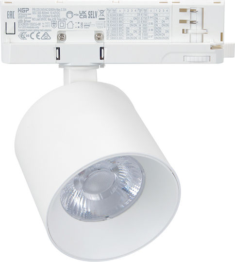 Adeleq LED Natural White Spot in White Colour