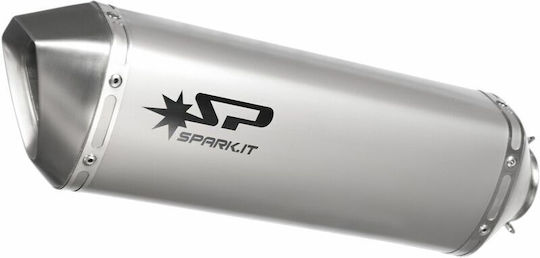 Spark Крайна Тръба на Изпускателната Система Титаниева Force Tri-oval Conical Sgcm12350001t Yamaha YZF-R6 600 07-16