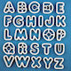 Letter Cookie Cutters X26 50mm