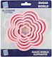 Flower Cookie Cutter Set X6 30-114mm