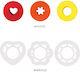 Cookie Cutter Set Hole Shapes 6cm & 2cm X6