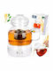 Orion Стъклен Чайник с Филтър Прозрачен 1500ml