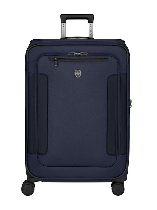 Victorinox Werks Среден Куфар За Пътуване Текстилен Тъмносин С 4 Колела
