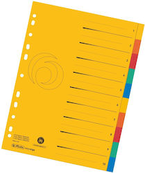 Διαχωριστικα Ντοσιε Ευρετηριο Χαρτινο Α4 Colorspan Xxl 10 Θεματα 5 Χρωματα Διαχωριστικα Ντοσιε Ευρετηριο Χαρτινο Α4 Colorspan Xxl 10 Θεματα 5 Χρωματα