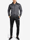 Herren-Sweatpants mit Gummizug Grau