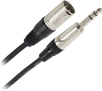Καλωδιο Xlr Αρρενικο Jack 6.35 Αρρενικο Στερεο 15μ
