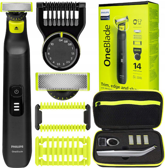 Philips OneBlade Pro 360 QP6542/15 Elektrische Rasierer Gesicht / Körper Wiederaufladbar