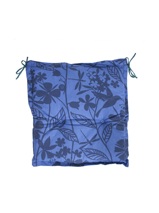 Raki Garden Chair Cushion Blue 45x45cm