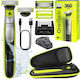 Philips Oneblade QP2734/23 Case + Philips OneBlade Blade QP610 Electric Shaver for Face Rechargeable