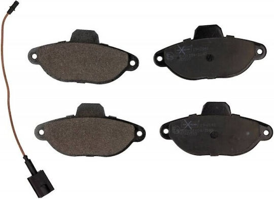 Front Brake Pads Fiat Panda 169 1.2 Fiat 500 312 1.2 Ford Ka 2 Ru8 71770985 77364635 192141-10734