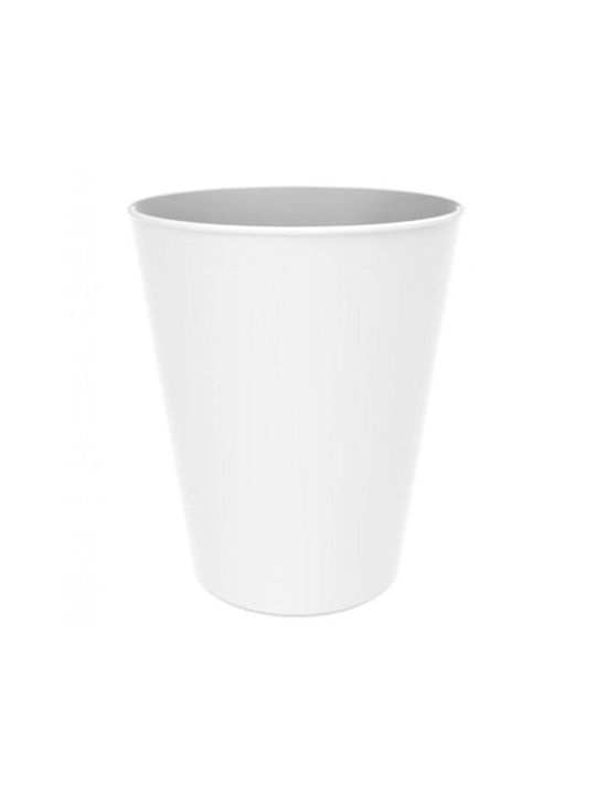 Goldplast Ποτήρι από Γυαλί σε Λευκό Χρώμα 330ml