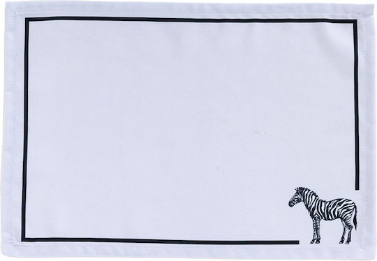 Palamaiki Fabric White Placemats 48x33cm