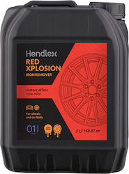Hendlex Detergent Pentru Fier Red Xplosion Iron Remover Jante Caroserie 5l Hendlex Detergent Pentru Fier Red Xplosion Iron Remover Jante Caroserie 5l