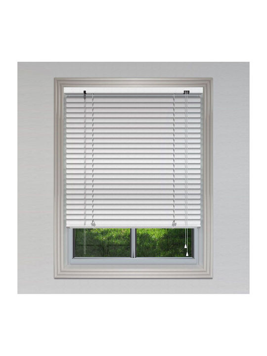 MRShome MRShome Aluminium Jalousien in Weiß Farbe P140xH140cm