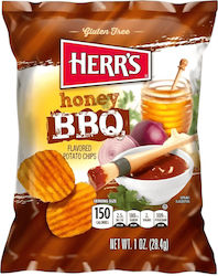 Herr's Honey Bbq Potato Chips Χγ 28gr