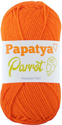 Papatya Papatya Parrot Orange Strickgarn für Taschen