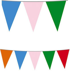 Big Party Girlande Fahnen Kunststoff Passende Farben 10 Stück