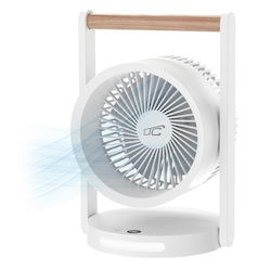 LTC Audio LTC Audio Wiederaufladbares Mini Ventilator 3600mAh 10W Weiß