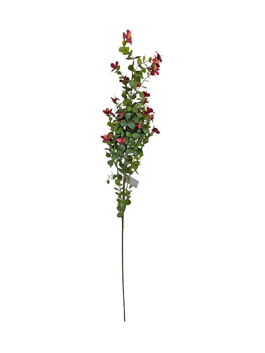 Plastic Flower Branch 82cm Red 21158 Code 16362