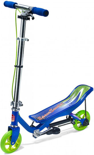 Scooter Patinetă Copii Pliabilă X360 cu 2 Roți pentru 4+ Ani Junior Albastru
