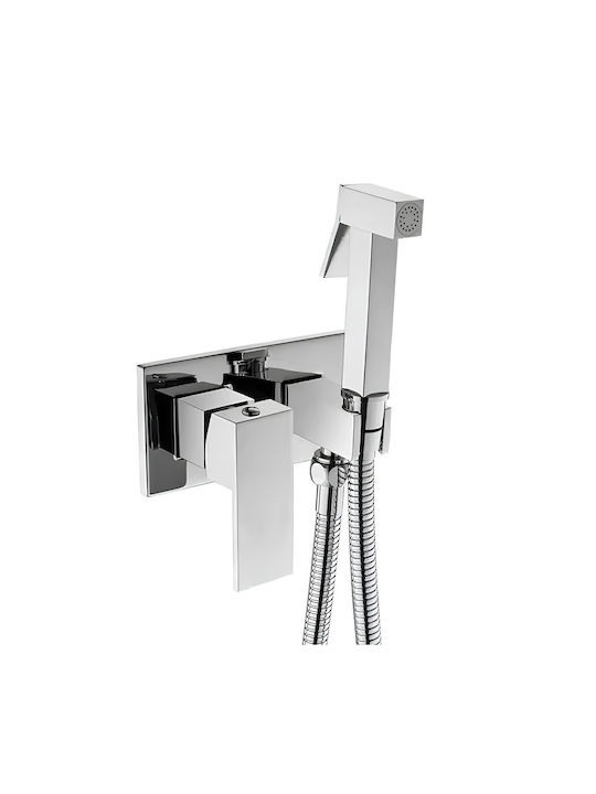 Wand Satz Bidet Silber