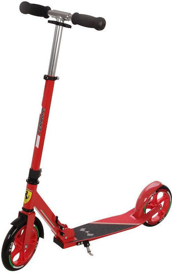 Mesuca Kids Scooter Foldable Ferrari 2-Wheel for 8+ Years Red FXA70RE