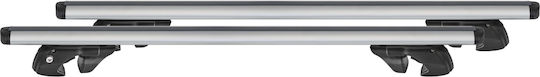 Menabo Bare De Acoperiș Din Aluminiu Pentru Citroen C5 2007-2012 Set Cu Picioare Argintii