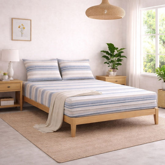 My Home Luxury Arbia Cearceaf De Pat Single 160x240 cm 1