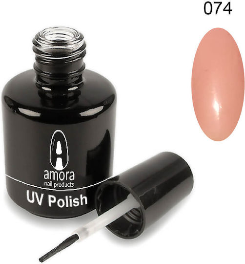 Amora Gel Nagellack 074 Rosa 10ml Amora