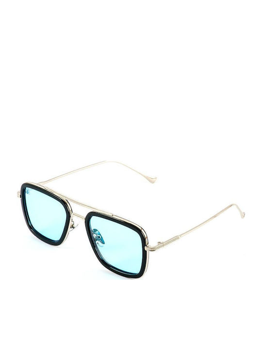 Olympus Sunglasses Γυαλιά Ηλίου Χρυσά με Μεταλλικό Σκελετό