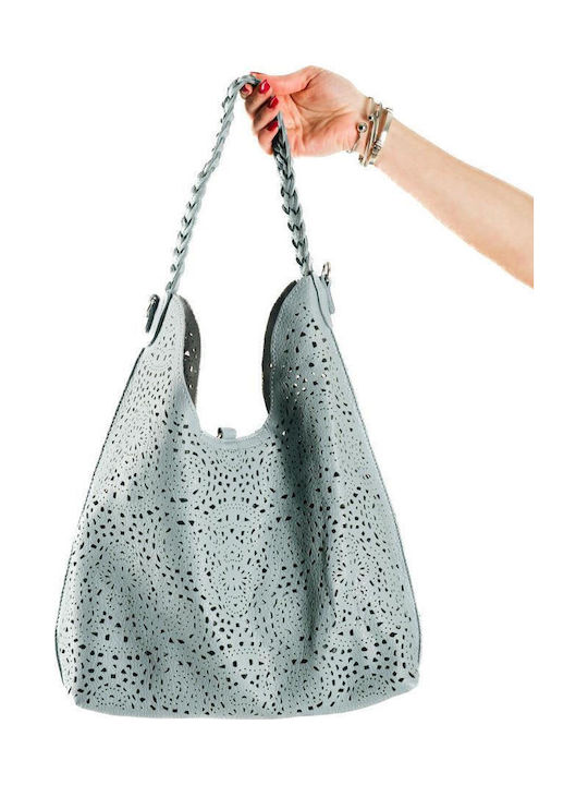 Women's Light Blue Shoulder Bag