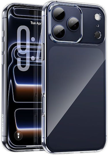 Borofone Borofone Rückseite Umschlag Silikon 1.1mm Transparent (iPhone 17 Pro)