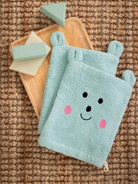 Palamaiki Baby- & Kinderhandtücher Body Towel Aqua